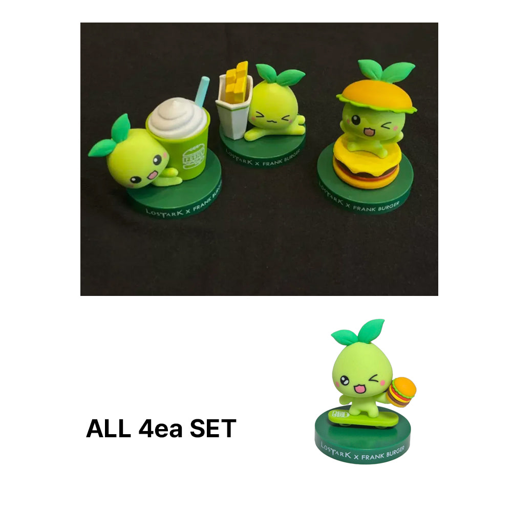 *New* Lost Ark Mokoko x Frank burger Collaboration Random Figure 4 type Limited