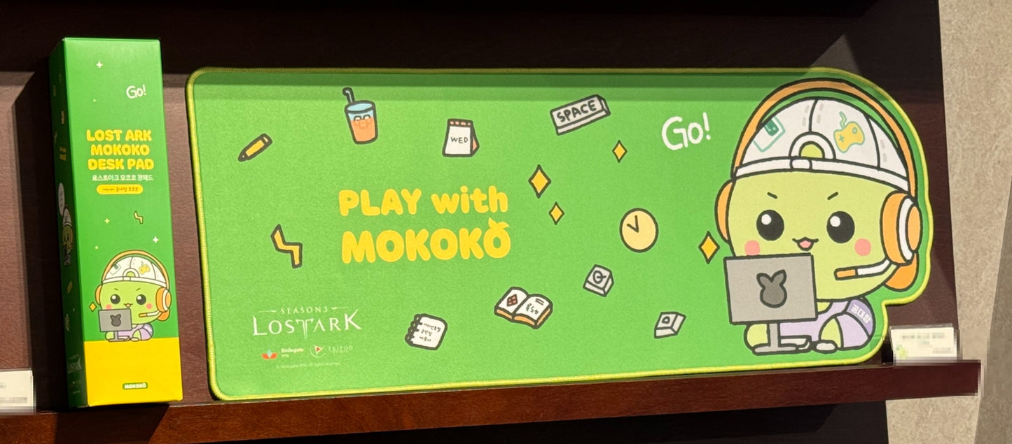 Official Lost Ark MOKOKO Keyboard Mouse Longpad The Hyundai Pop Up MD