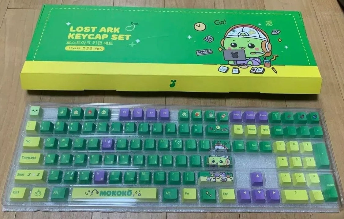 Official Lost Ark MOKOKO Keyboard Keycaps The Hyundai Pop Up MD/fedex