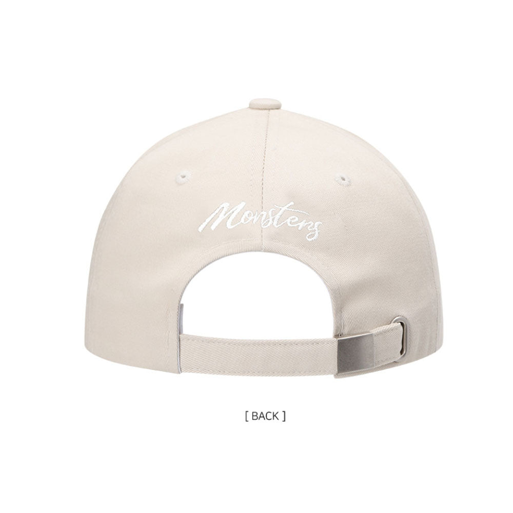 Official MD MONSTERS Baseball Buckle Cap Hat 2colors 'A CLEAN SWEEP' GOODS