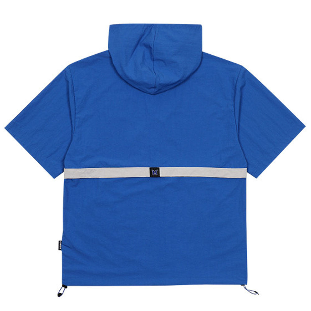 Official MD MONSTERS Baseball Blue Anorak Jacket Short Sleeve