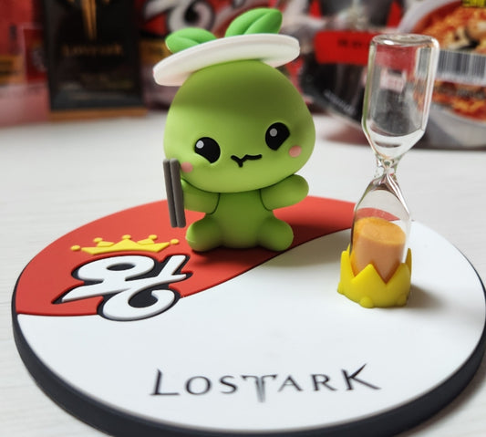 Official Lost Ark X Paldo MOKOKO Figure Hourglass Limited Edition KOREA MD