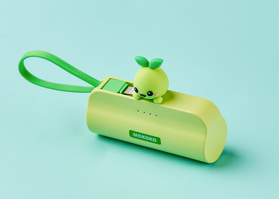 Mokoko Docking Type Auxiliary Battery 5000mAh USB C-type 8pin 2 in 1 Lost Ark MD