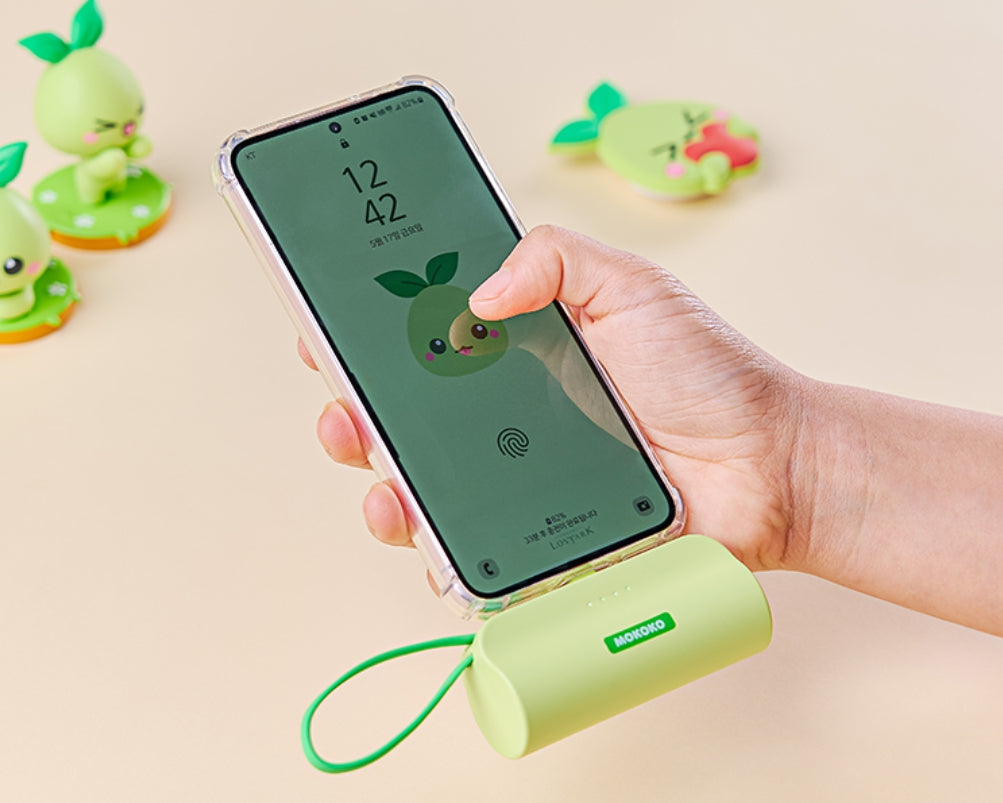 Mokoko Docking Type Auxiliary Battery 5000mAh USB C-type 8pin 2 in 1 Lost Ark MD