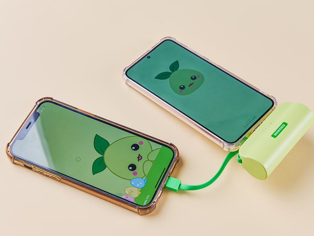 Mokoko Docking Type Auxiliary Battery 5000mAh USB C-type 8pin 2 in 1 Lost Ark MD