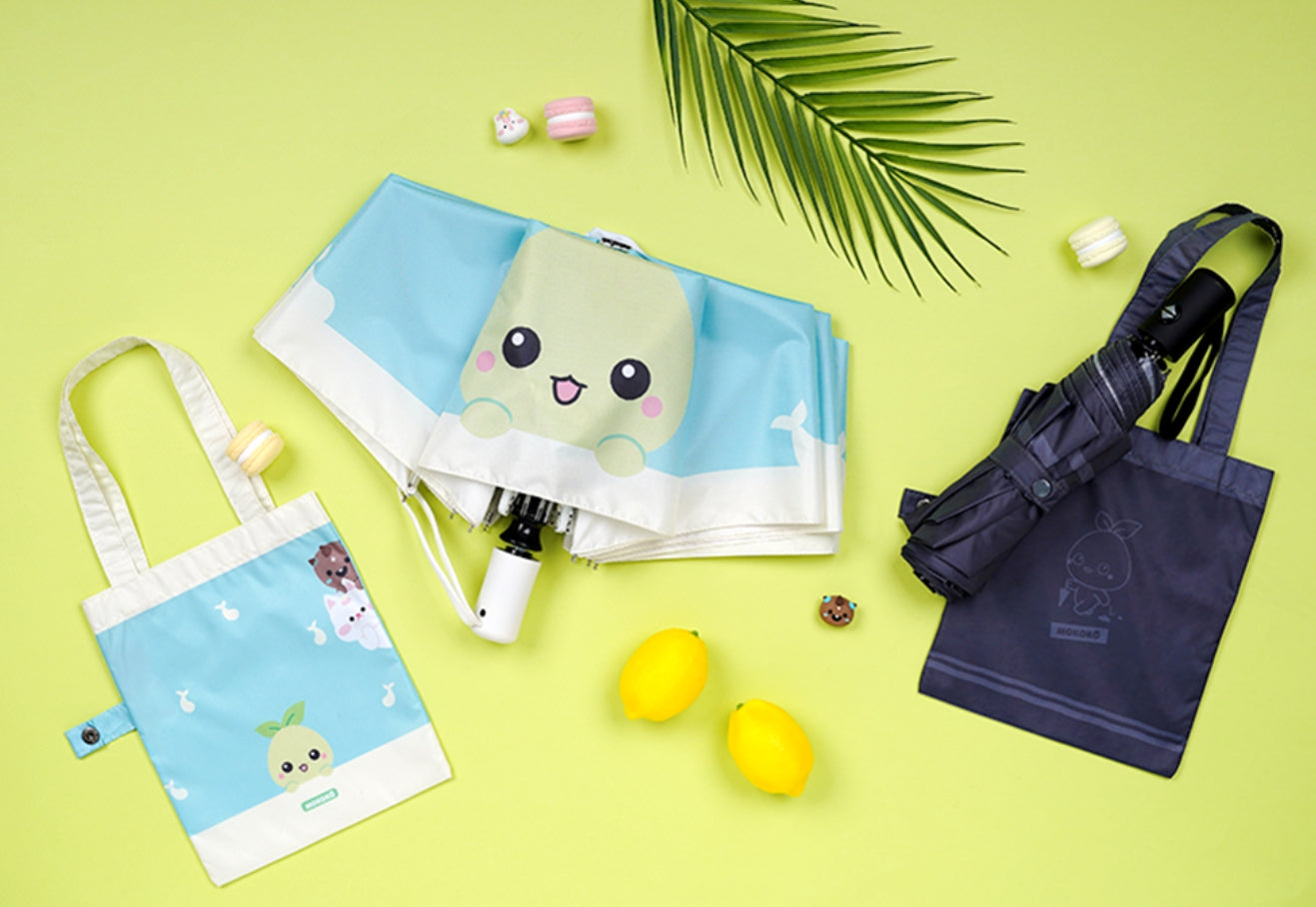 Mokoko Automatic Umbrella 2 Colors with Pouch Lost Ark MD