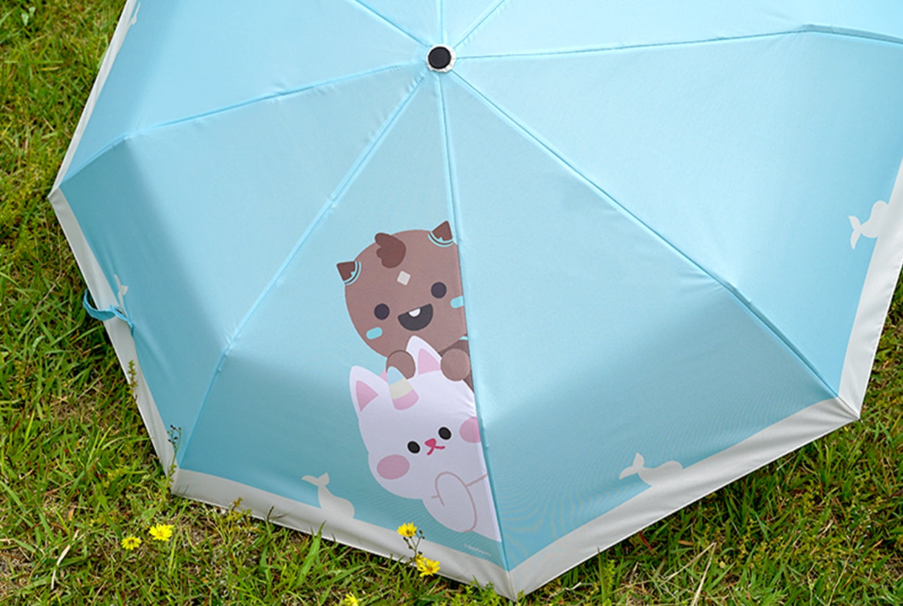 Mokoko Automatic Umbrella 2 Colors with Pouch Lost Ark MD