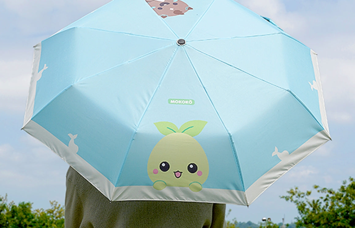 Mokoko Automatic Umbrella 2 Colors with Pouch Lost Ark MD